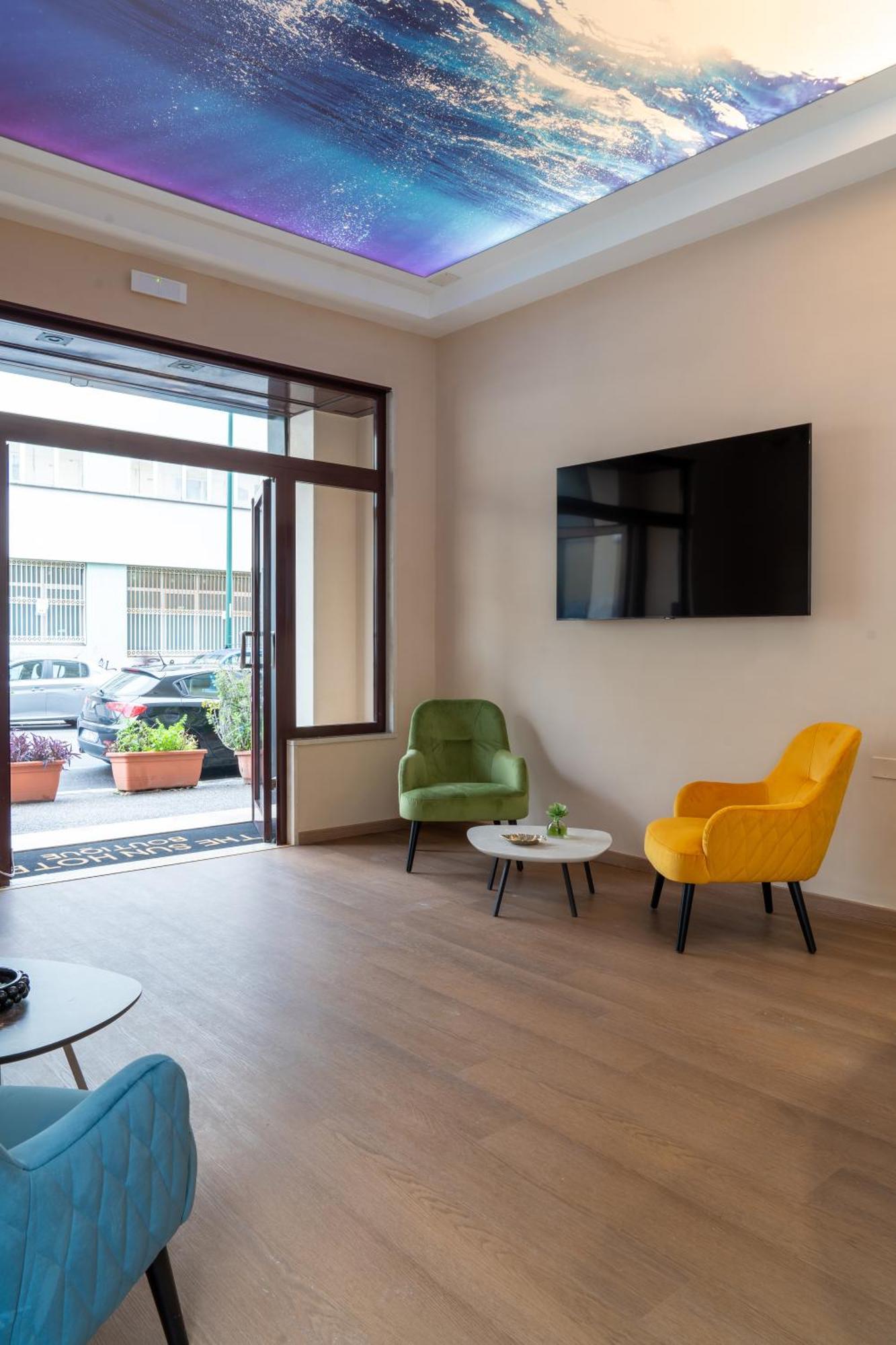 The Sun Hotel Boutique Napoli ภายนอก รูปภาพ